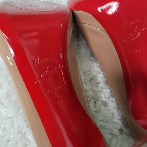 Christian Louboutin New Simple Pump 100 Patent Calf Size 41 - Picture 5 of 7